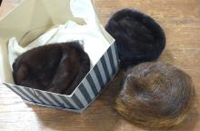 FUR HATS AND COLLAR