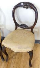 PAIR OF EARLY 19TH CENTURY SIDE CHAIRS