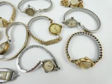 11 LADIES' VINTAGE WRISTWATCHES