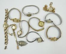 11 LADIES' VINTAGE WRISTWATCHES