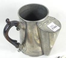 19TH CENTURY SHAVING MUG & ACCESSORIES