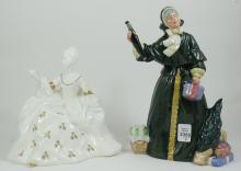 2 ROYAL DOULTON FIGURINES