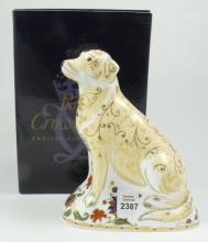 DERBY PAPERWEIGHT "LABRADOR"