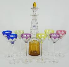 DECANTER & STEMMED GLASSES