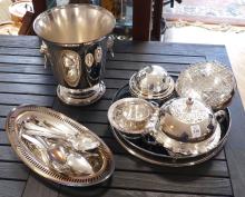 ASSORTED SILVERPLATE