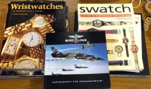 NINE WATCH REFERENCE BOOKS