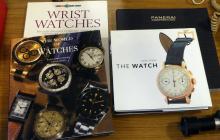 NINE WATCH REFERENCE BOOKS