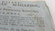 TWO GEORGE III PERIOD MAGAZINES