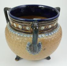 ANTIQUE FOOTED JARDINIERE