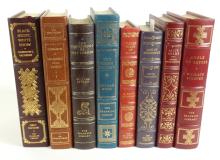 15 LEATHER-BOUND BOOKS