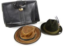 VINTAGE HATS, BRIEFCASE