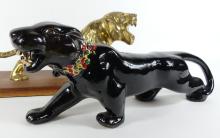 TIGER & PANTHER SCULPTURES