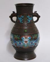 CLOISONNE VASE