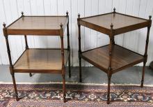 PAIR OF TABLES