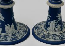 WEDGWOOD CANDLESTICKS