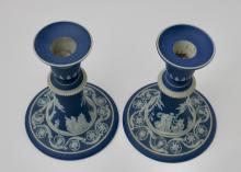 WEDGWOOD CANDLESTICKS