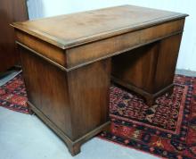 LEATHER TOP DESK