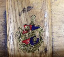 DIMINUTIVE CARVED CHEST