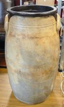 SIX-GALLON STONEWARE CROCK