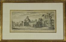 4 HOLY LAND ENGRAVINGS