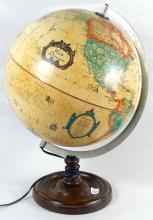 ILLUMINATED TERRESTRIAL GLOBE