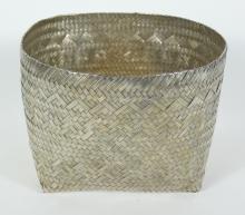 TANE SILVER CHIQUIHUITE BASKET