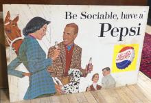 VINTAGE "PEPSI" ADVERTISEMENT