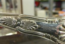 WEBBER AND HILL SILVER PLATE FLATWARE