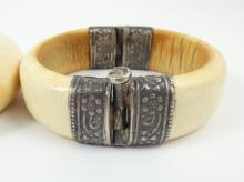 3 LARGE ANTIQUE/VINTAGE BRACELETS