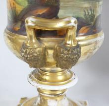 PAIR ANTIQUE URNS