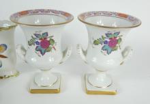 4 PIECES HEREND PORCELAIN