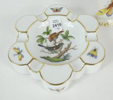 4 PIECES HEREND PORCELAIN