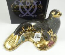 DERBY PAPERWEIGHT "SEA LION"