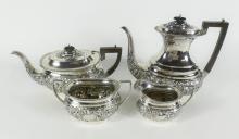 SILVER TEA & COFFEE SERVICE