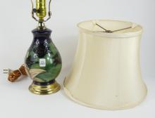 RARE MOORCROFT TABLE LAMP
