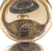GOLD OMEGA POCKET WATCH