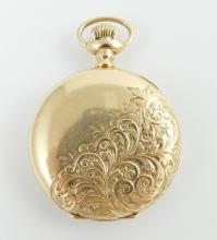 GOLD OMEGA POCKET WATCH