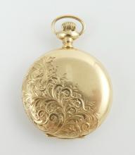 GOLD OMEGA POCKET WATCH