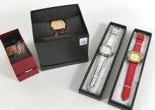 FOUR DESIGNER WRISTWATCHES