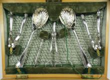 ANTIQUE ENGLISH DESSERT SERVICE