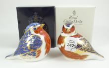 2 DERBY PAPERWEIGHTS