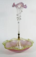 VICTORIAN GLASS EPERGNE