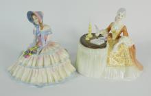 2 ROYAL DOULTON FIGURINES