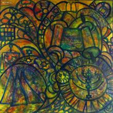 LARGE SCALE CLARA SAMUELS OIL