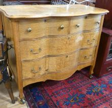 OAK DRESSER WITH MIRROR