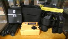 BINOCULARS AND RADIO