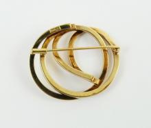 GOLD BROOCH