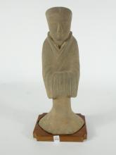 HAN DYNASTY POTTERY FIGURE
