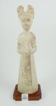 T'ANG DYNASTY POTTERY FIGURE