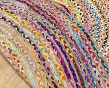 HANDMADE BRAIDED RUG